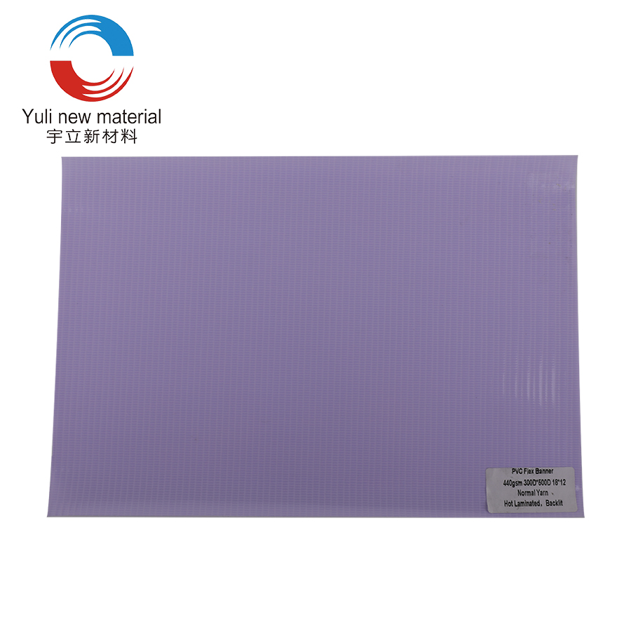 440gsm 300D×500D18×12 Sıcak Lamine Arkadan Aydınlatmalı PVC Katlanabilir Afiş